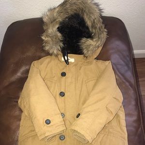 Gap Kids Faux Fur Coat